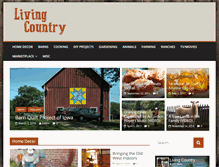 Tablet Screenshot of livingcountry.net